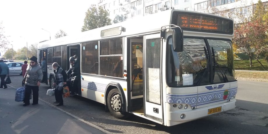 Запорожье, общественный транспорт