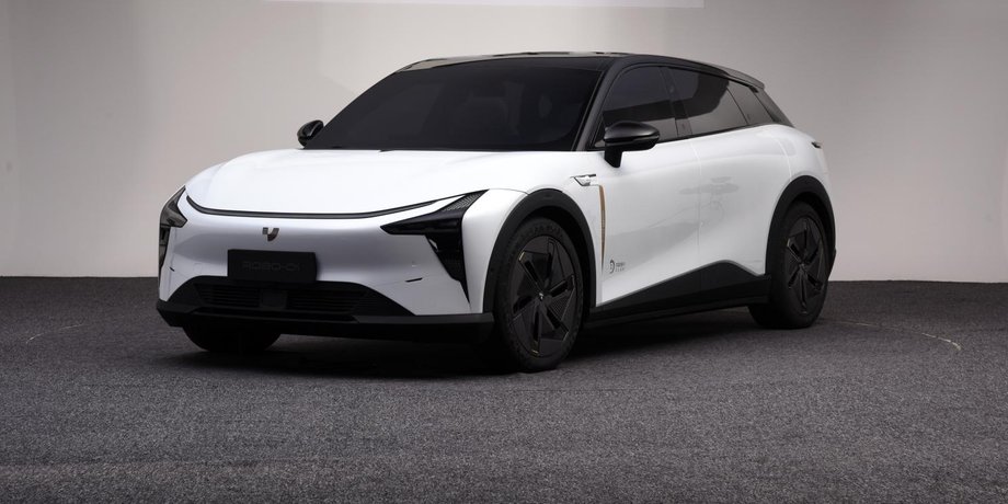 Jidu Robo 1, новый Jidu Robo 1, электромобиль Geely, кроссовер Geely, китайский электромобиль