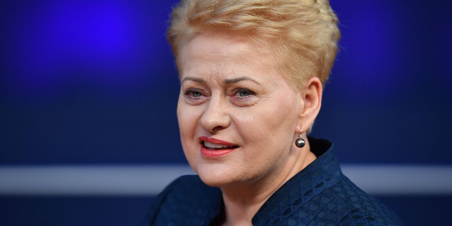 Даля Грибаускайте, экс-президент Литвы