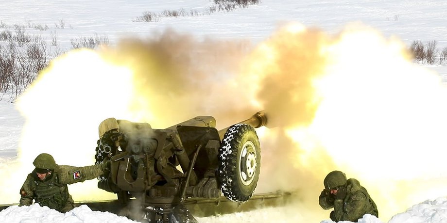 вс рф, атиллерия, обстрел