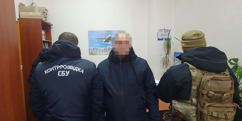 задержание, шпион, сбу, укроборонпром