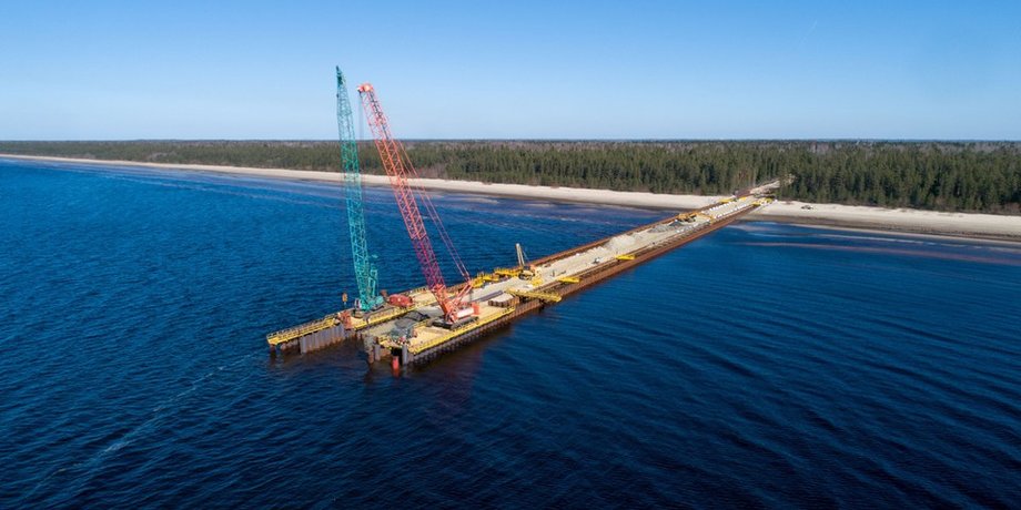 газопровод, подводный, строительство