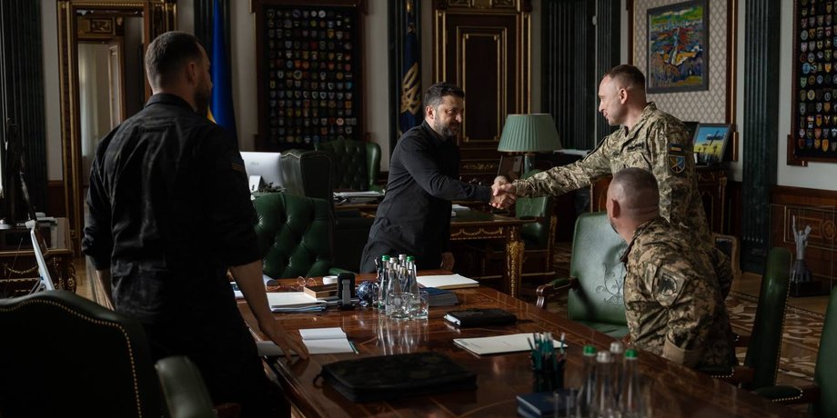 Зеленский и Драпатый Новый глава — Михаил Драпатый и Зеленский