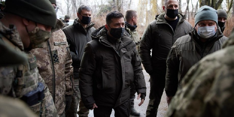 Встреча с украинскими военными - фото
