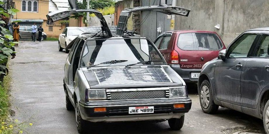 DeLorean, Индия, Электрокар, Электромобиль, Видео, Энтузиаст, Солнечные панели, Авто, Автомобили