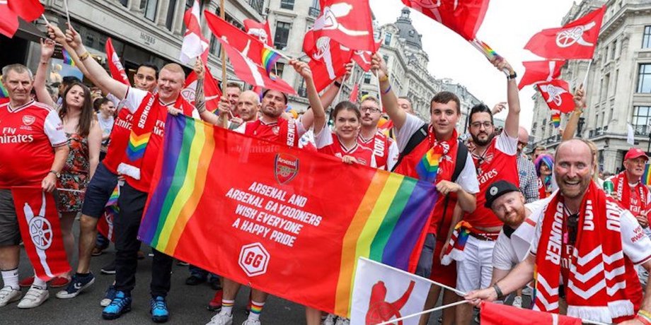Gay Gooners, фанати, арсенал