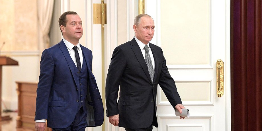 Медведев Путин Россия санкции ЕС ограничения война вторжение