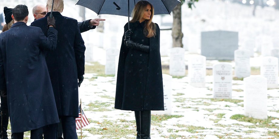 Мелания Трамп, инаугурация Трампа, модный образ