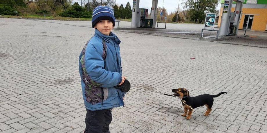Эвакуация ребенок сирота Бахмут Богдан