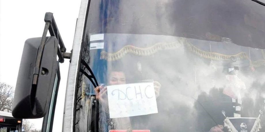 Буча, евакуація