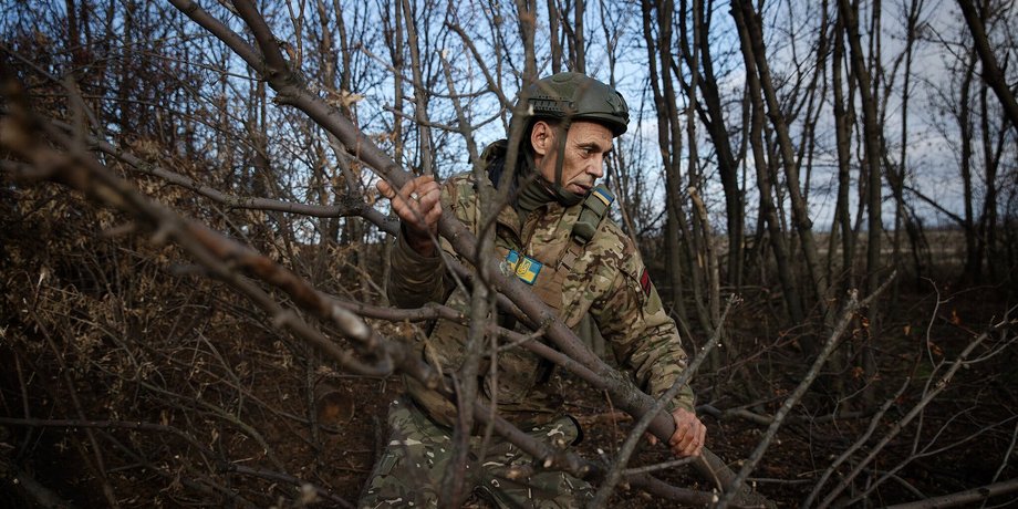 Боец ВСУ