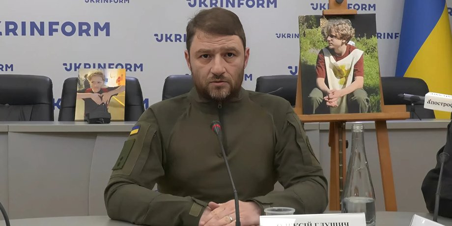Фото Алексея Глушича, отца 12-летнего Григория, погибшего в ДТП на Караваевых дачах