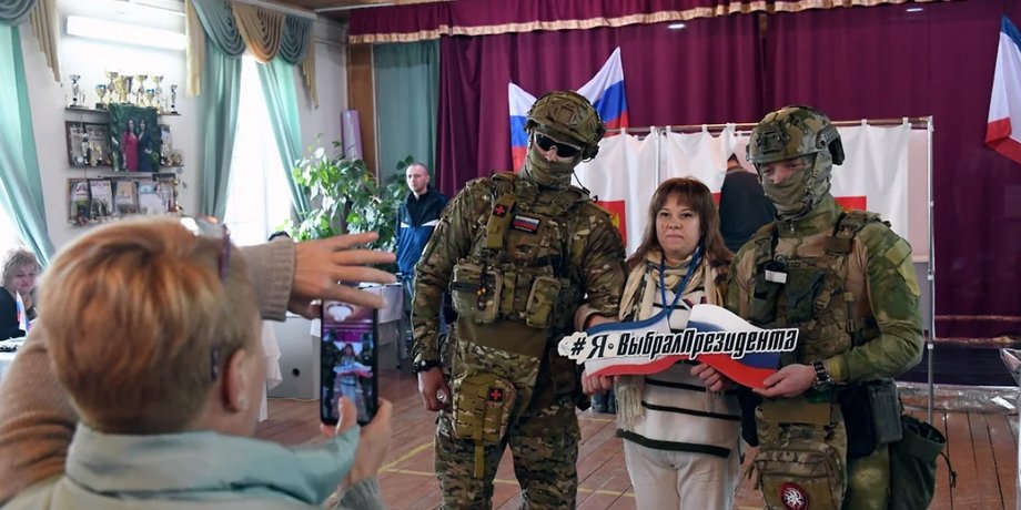 вибори рф, президентські вибори рф, вибори 2024, окупований Крим