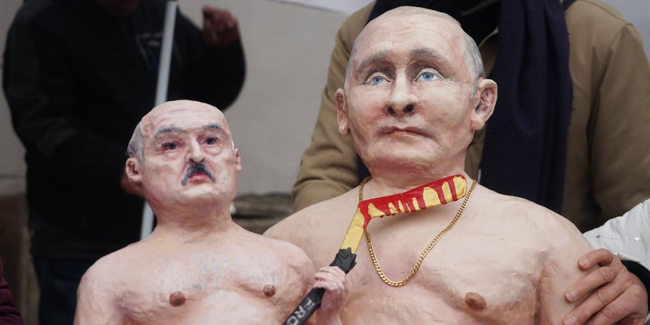 Путин, лукашенко