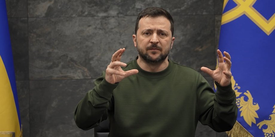 Президент Украины Владимир Зеленский, Зеленский интервью, Зеленский заявление Франция, Зеленский СМИ, Зеленский СМИ, Зеленский о Путине, Зеленский о Путине