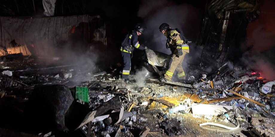 ЗС РФ вдарили по магазину в Самарівському районі