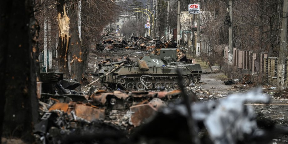 Военные преступления ВС РФ в Буче