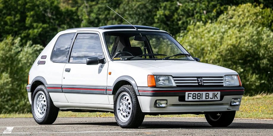 Peugeot 205 GTi, Peugeot 205, Роуэн Аткинсон, авто Мистера Бина