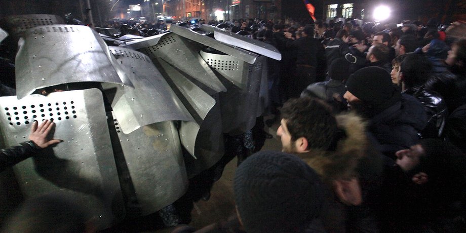 Протесты в Гюмри