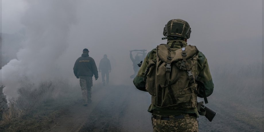 солдати 28-ї ОМБр ЗСУ під час навчань