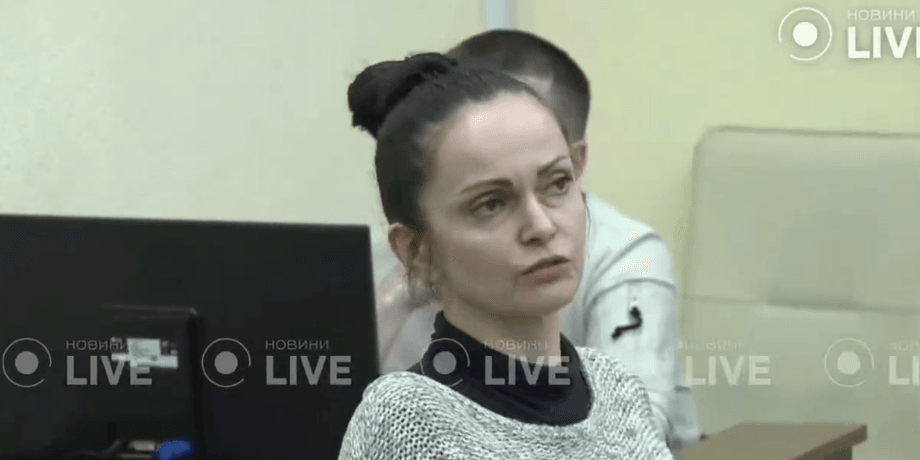 Ганна Дудіна у суді