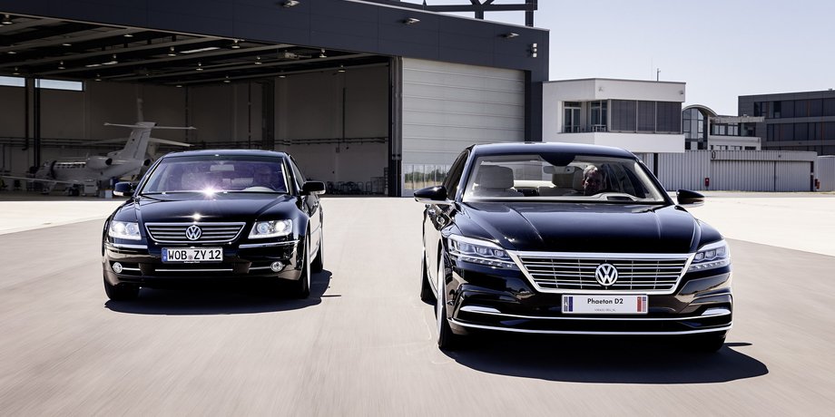 В США выставили на продажу подержанные Volkswagen Phaeton W12