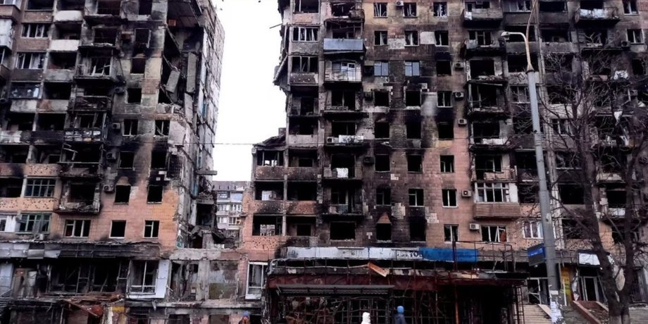 Маріуполь, Маріуполь що лишилось, руїни Маріуполя