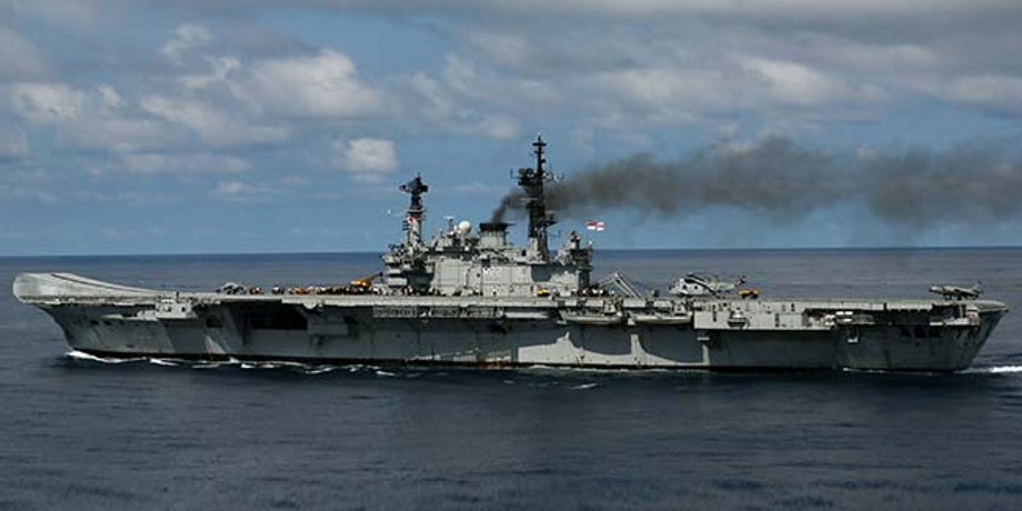 Авианосец "Вираат" (бывший "Гермес") / Фото: militaryparitet.com