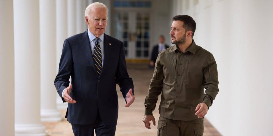 Володимир Зеленський, Джо Байден, президент України, президент США, російське вторгнення, далекобійні ракети, переговори