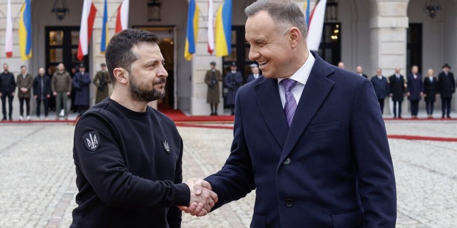 Владимир Зеленский и Анджей Дуда
