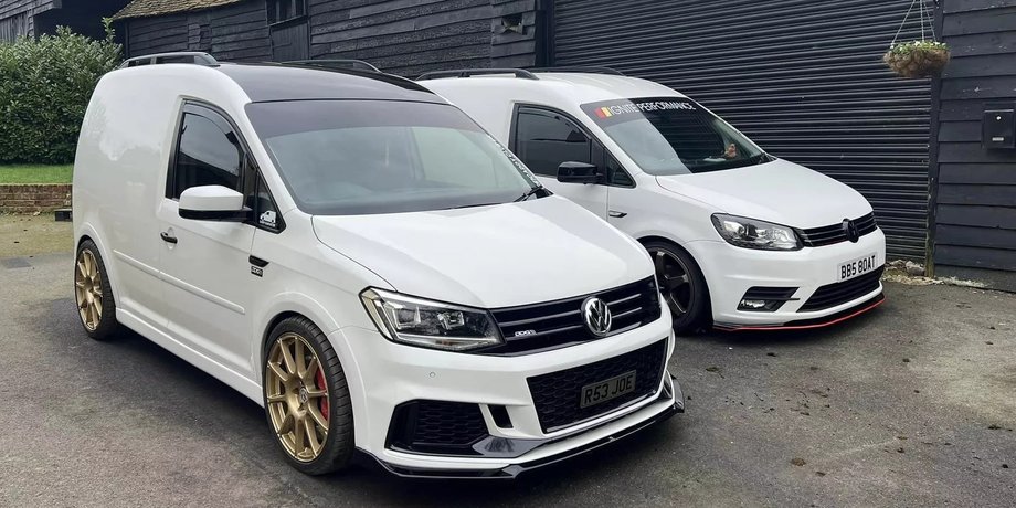 Volkswagen Caddy, Volkswagen Caddy 2016, тюнинг Volkswagen Caddy, тюнинг фольксваген кадди, Audi RS3