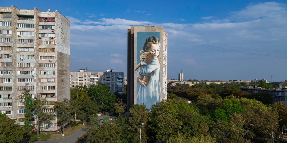 мурал, маріуполь, мілана