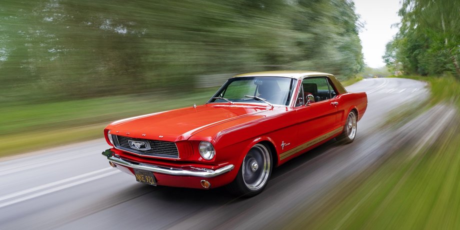 Ford Mustang 1964, Ford Mustang, тюнинг Ford Mustang, электромобиль Ford Mustang