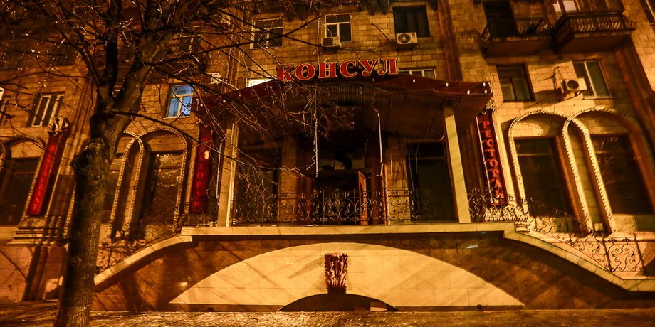 Место взрыва в Запорожье / Фото: vv.com.ua