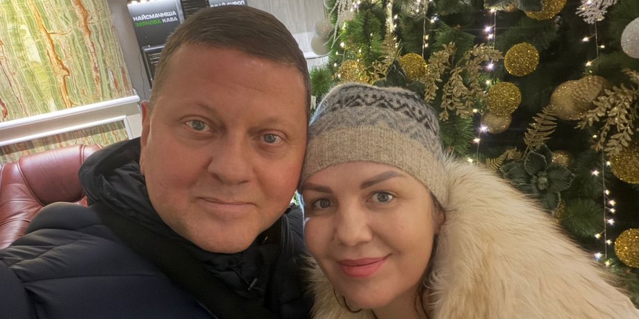 Валерий Залужный с женой Еленой