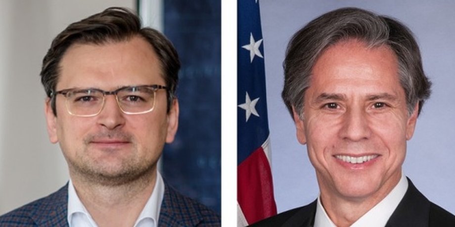 Дмитро Кулеба, Ентоні Блінкен, МЗС України, США