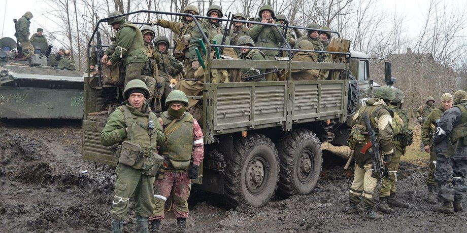 Расстрел дезертиров в российской армии