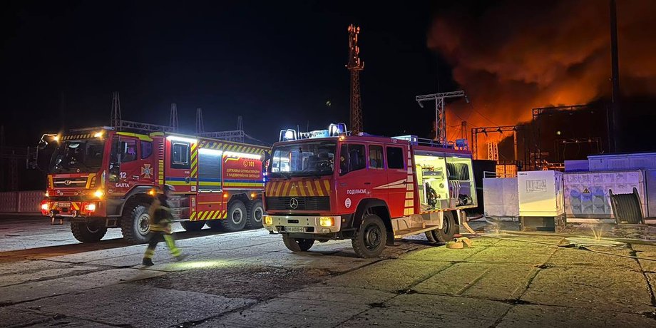 пожежні машини в одеській області