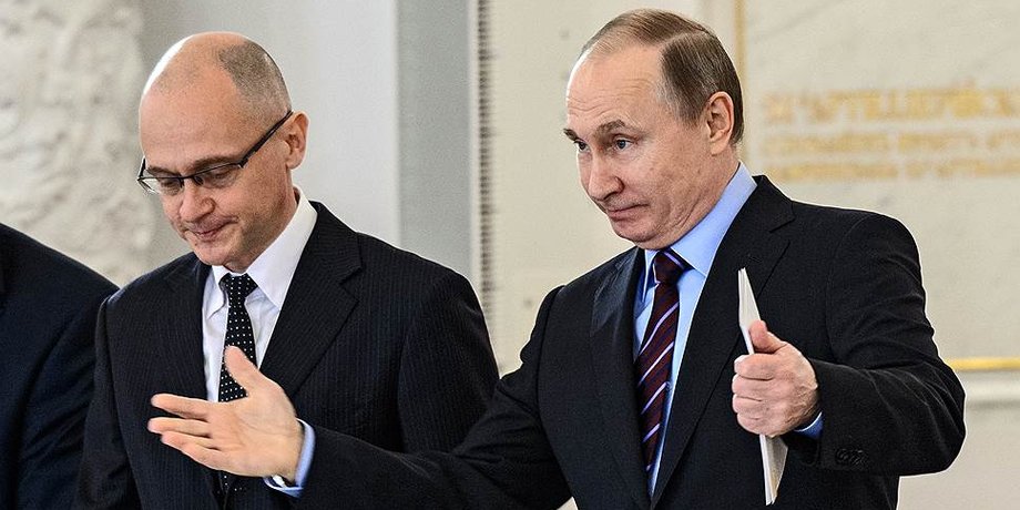 Сергій Кирієнко, фото Сергій Кирієнко, Володимир Путін
