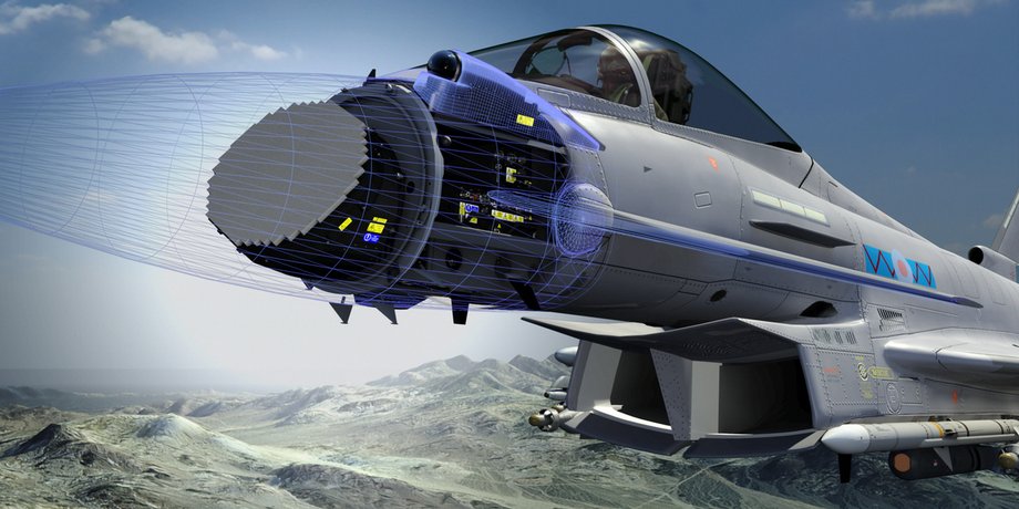 ECRS Mk2, радар, истребитель Typhoon