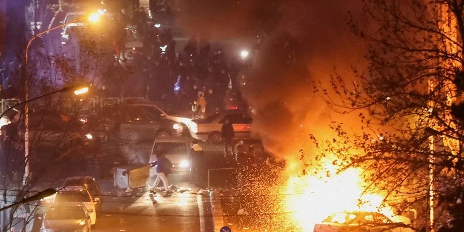 протесты в иране