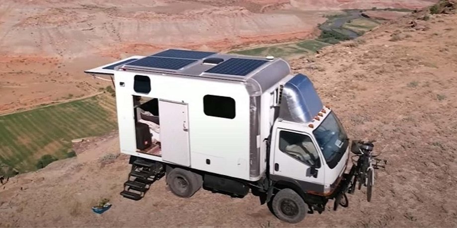 автодом mitsubishi fuso, Mitsubishi Fuso, автодом Mitsubishi, дом на колесах, грузовик Mitsubishi