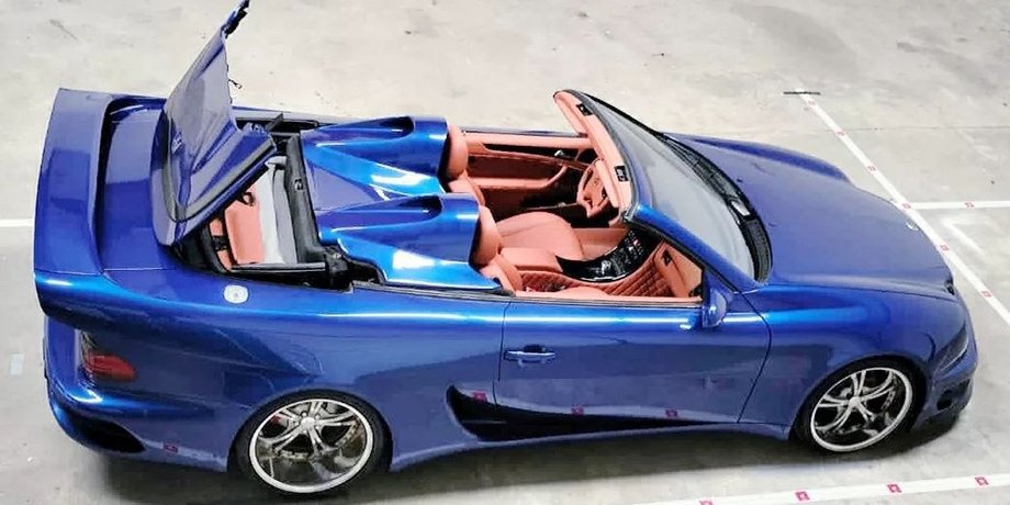 копия мерседес, Mercedes CLK GTR, суперкар Mercedes, копия Mercedes