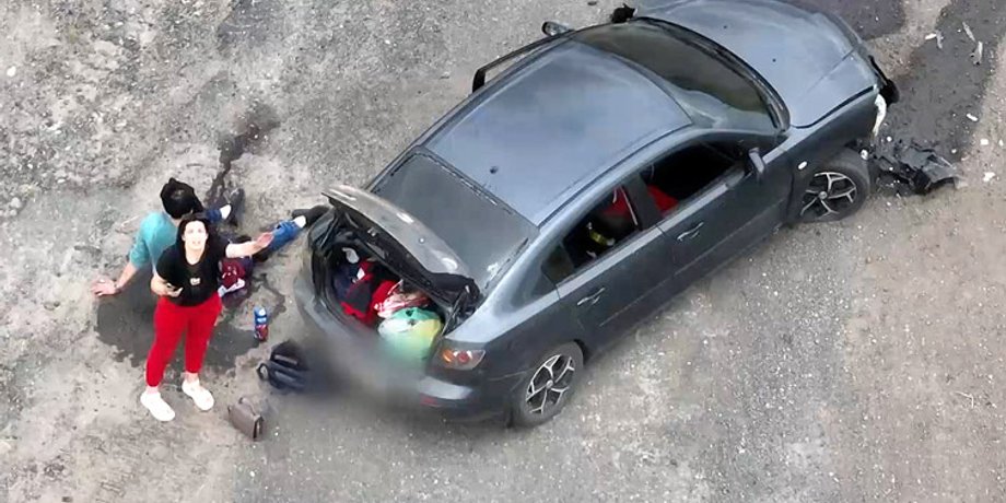 Український дрон врятував від окупантів подружжя з Харківської області