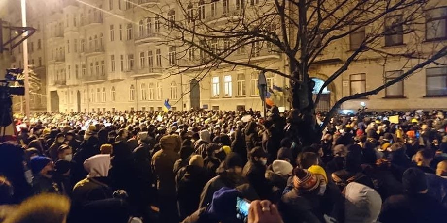 стерненко, сергей стерненко, митинги, полиция, протесты