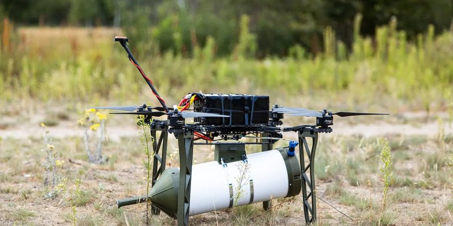 фото FPV-дрона на оптоволокні Генерал Черешня