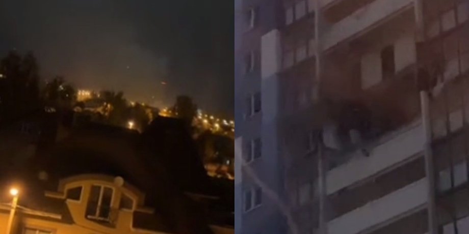 У російській Калузі пролунали вибухи: ППО обстріляла будинки замість збиття дронів (відео)