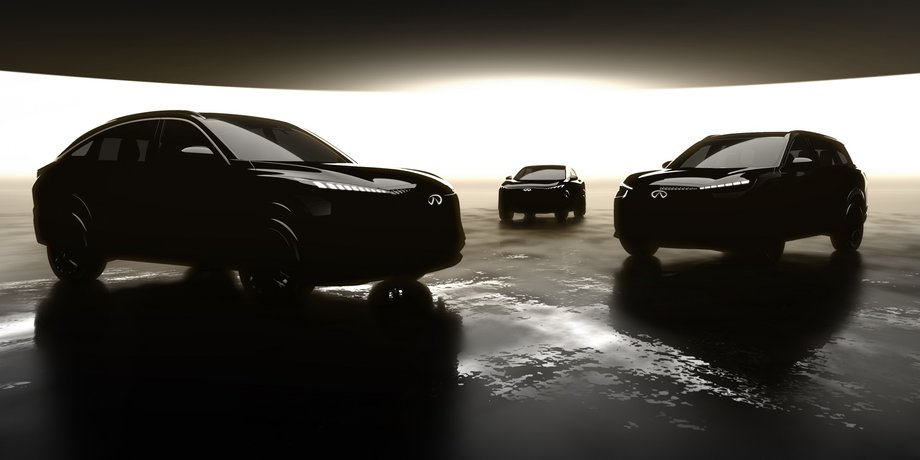 кросовери інфініті, кросовери Infiniti