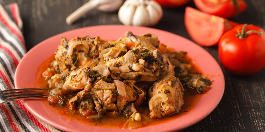 Чахохбілі, курка рецепт, грузинська кухня, як приготувати чахохбілі