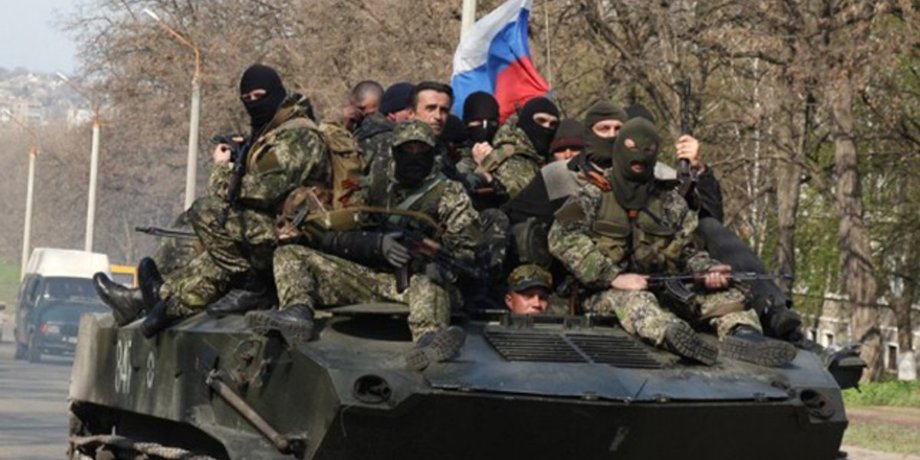 російські військові на Донбасі російські військові на Донбасі
